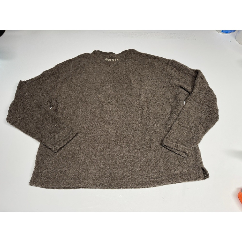 YoungLA Pullover Crewneck Sweatshirt Sweater Beige Women's Size L - Picture 8 of 10